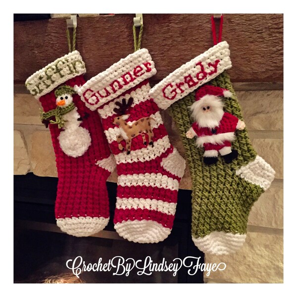 Christmas Stocking (met de jersey steek)