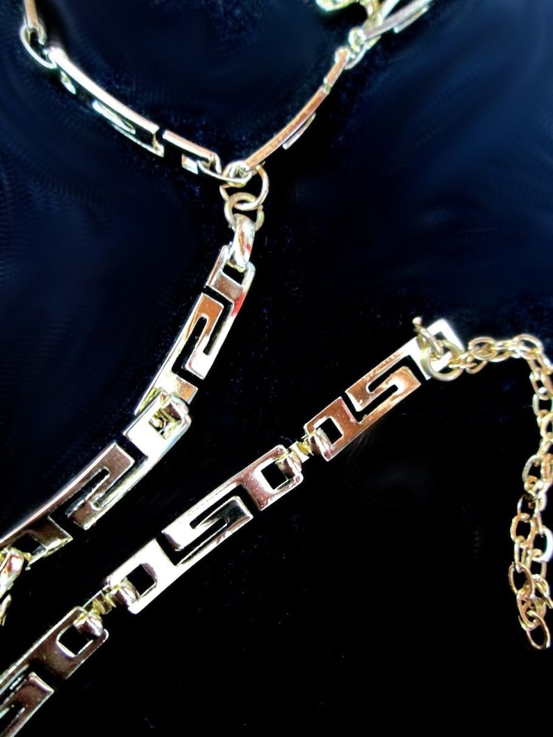 Greek Smooth designer link Barefoot sandal Anklet Bracelet Designer Copyright