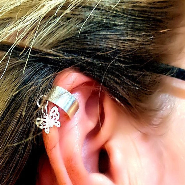 Sweet Summer Butterfly Ear Cuff Clip