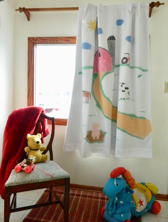 Farm Scene Shower Curtain Technology And Information Portal