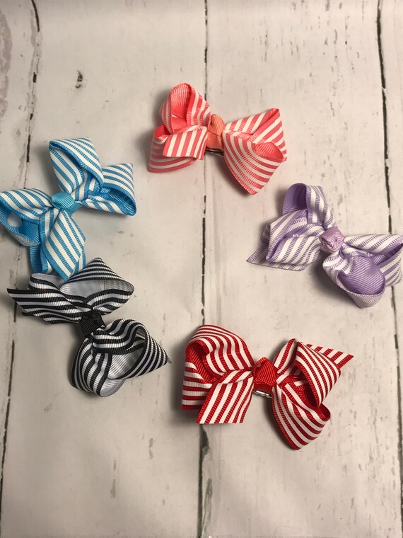 Dog Grooming Bow Doggie Bow Pet Accessories Rubberband Etsy