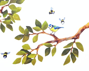 Tree Branch Decal - Woodland / Nursery Mural