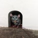 mice / mouse hole wall decal - wall stickers from lola - mini mural 