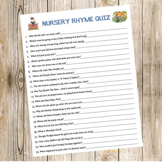 Storybook Baby Shower Game Name That Storybook Pink And Gold Gray