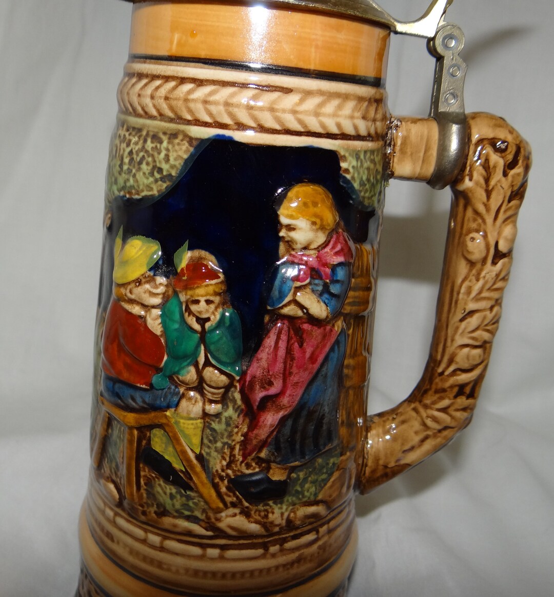 Clearance Sale Vintage 1960s Japan Beer Stein Music Box Plays Etsy