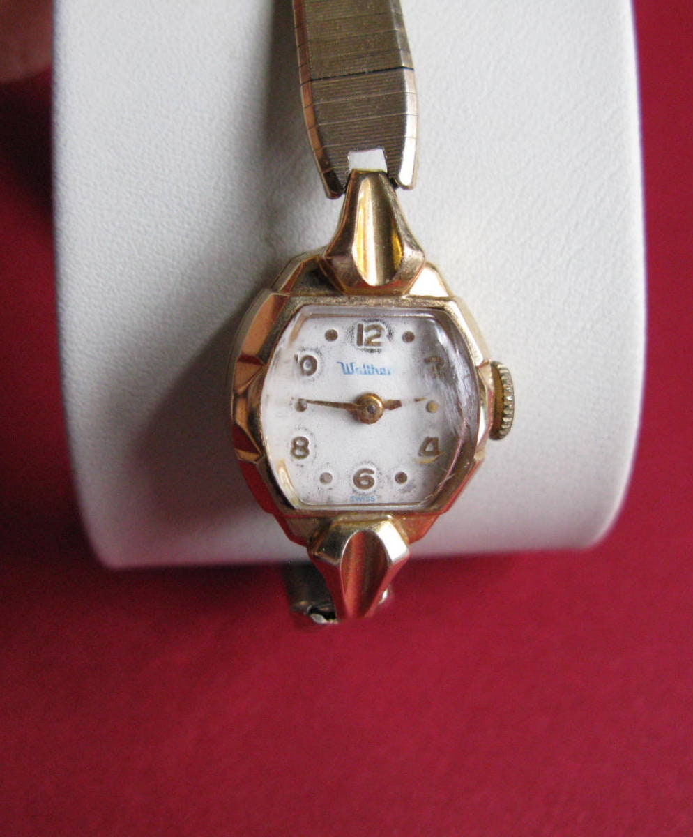 Waltham Watches Ladies Vintage Wrist Watch 14K Gold with Etsy
