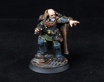 Rundsgaard - General Svein ODINSSON, imperial infantry, post-apocalyptic empire, usable for tabletop wargame.