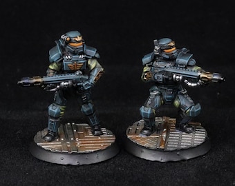 Rundsgaard -  Multi-Melta Elite Creed Guard, infanterie impériale, empire post apocalyptique, utilisable pour tabletop wargame.