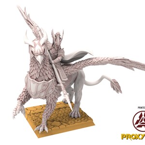 Griffon With Paladin Fighter Knight Rider | 28mm and 32mm