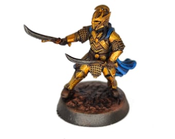 Rivandall - Lord of blades, Last Hight elves from the West, Middle rings miniatures pour wargame D&D, SDA... Quatermaster3D miniatures