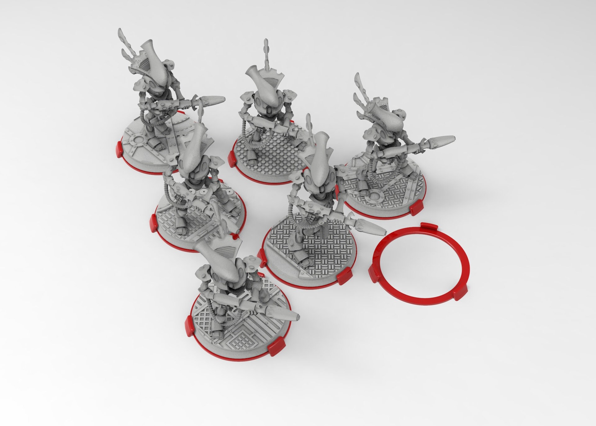 Lot of 40mm base squad marker circles usable for saga, age of sigmar,…