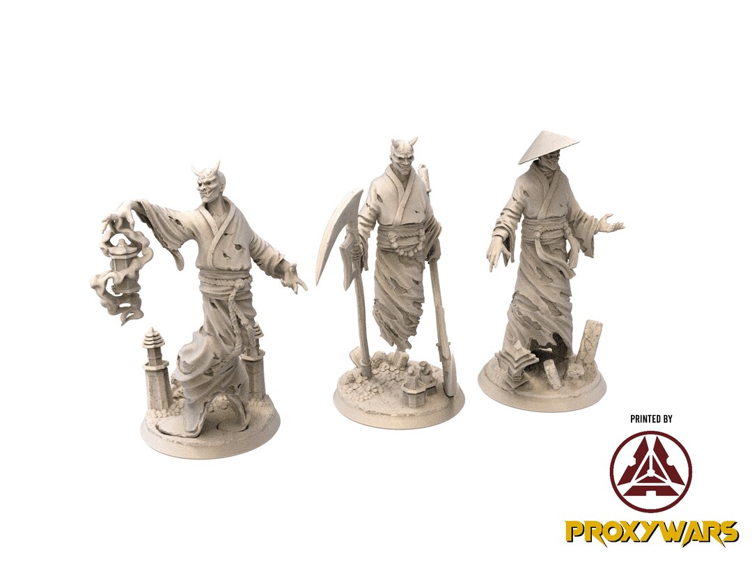 Fists of Fury Enemy Floating Yokai X3 medium 25 Mm, Flesh of Gods, for ...