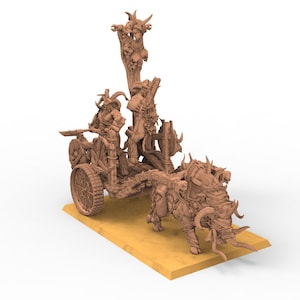 Beastmen Chariot of war Beastmen warriors of Chaos image 1