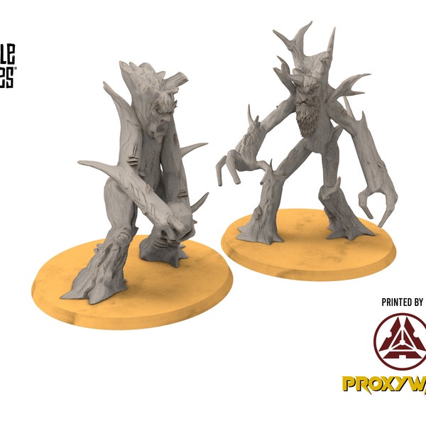 Darkwood - Treant from the forest, Middle rings miniatures pour wargame D&D, SDA...