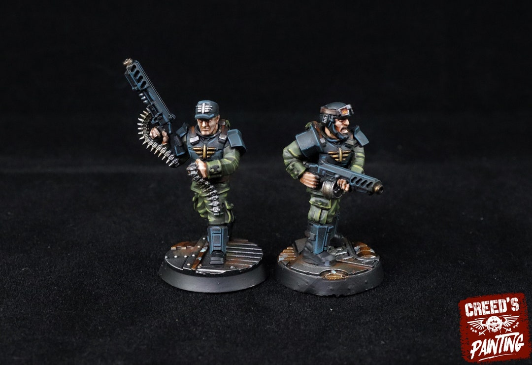 Sergeant Light Machine Gun Rundsgaard Sergeant With Machine Gun, Imperial Infantry, Post ...