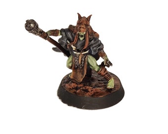 Goblin cave - Goblin Shaman, Dwarf mine, Middle rings miniatures pour wargame D&D, SDA...