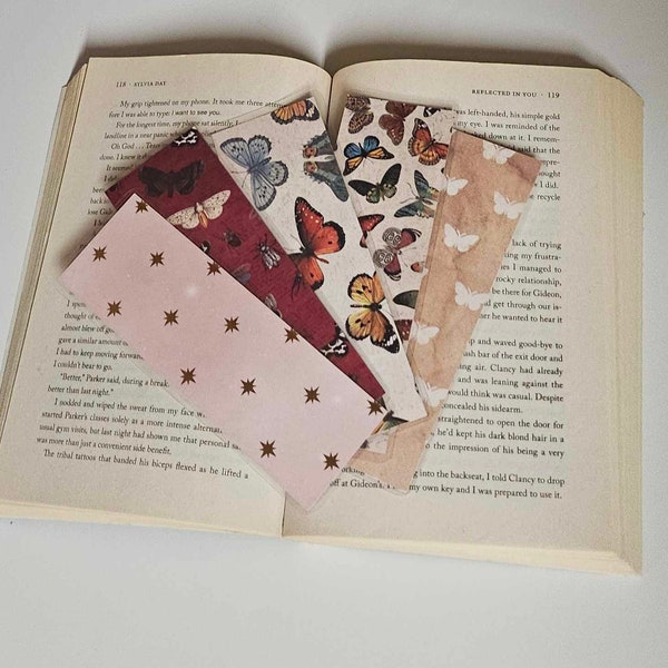 Laminated bookmark | custom bookmark | cute gift | gift for readers | booktok | butterfly | butterfly bookmark | reader gifts | reading