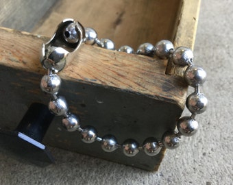 シーズマーラ Combination ball chain Bracelet blue-zircon-curb-chain-