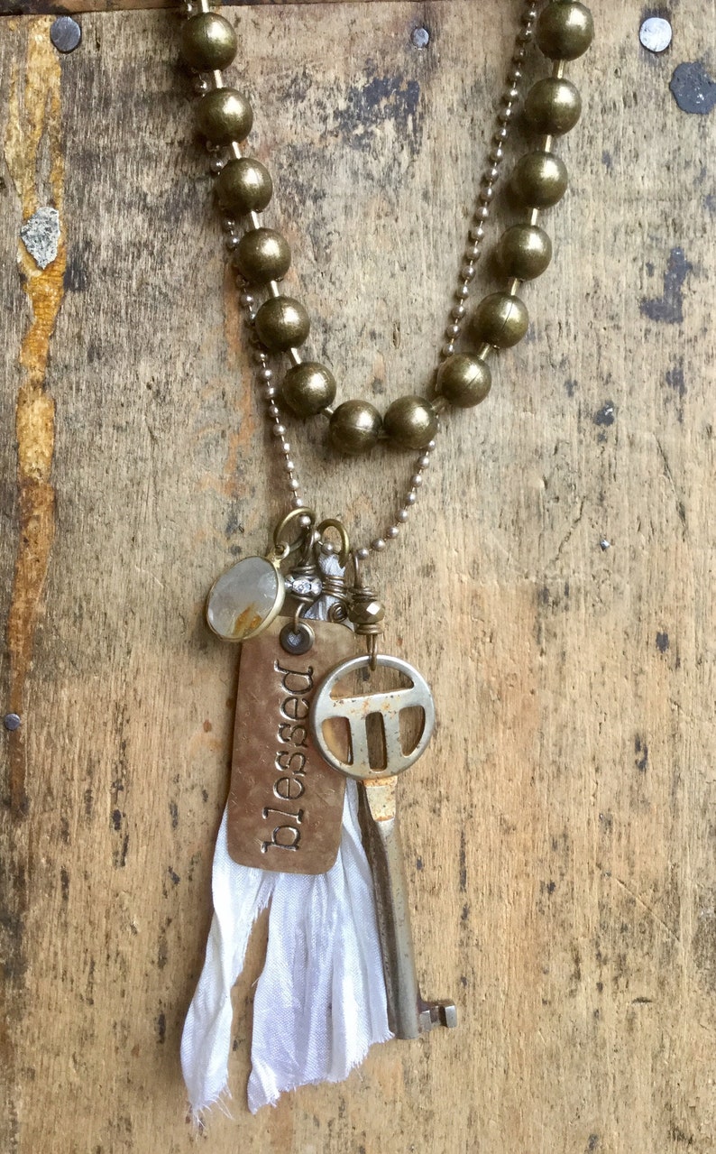 Chunky Solid BRASS Ball Chain Necklace 8mm Metal Beads Etsy