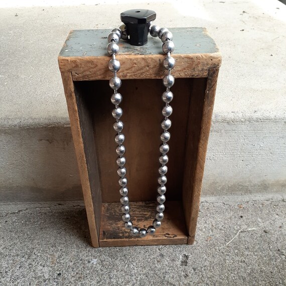 Metal ball deals necklace 90s