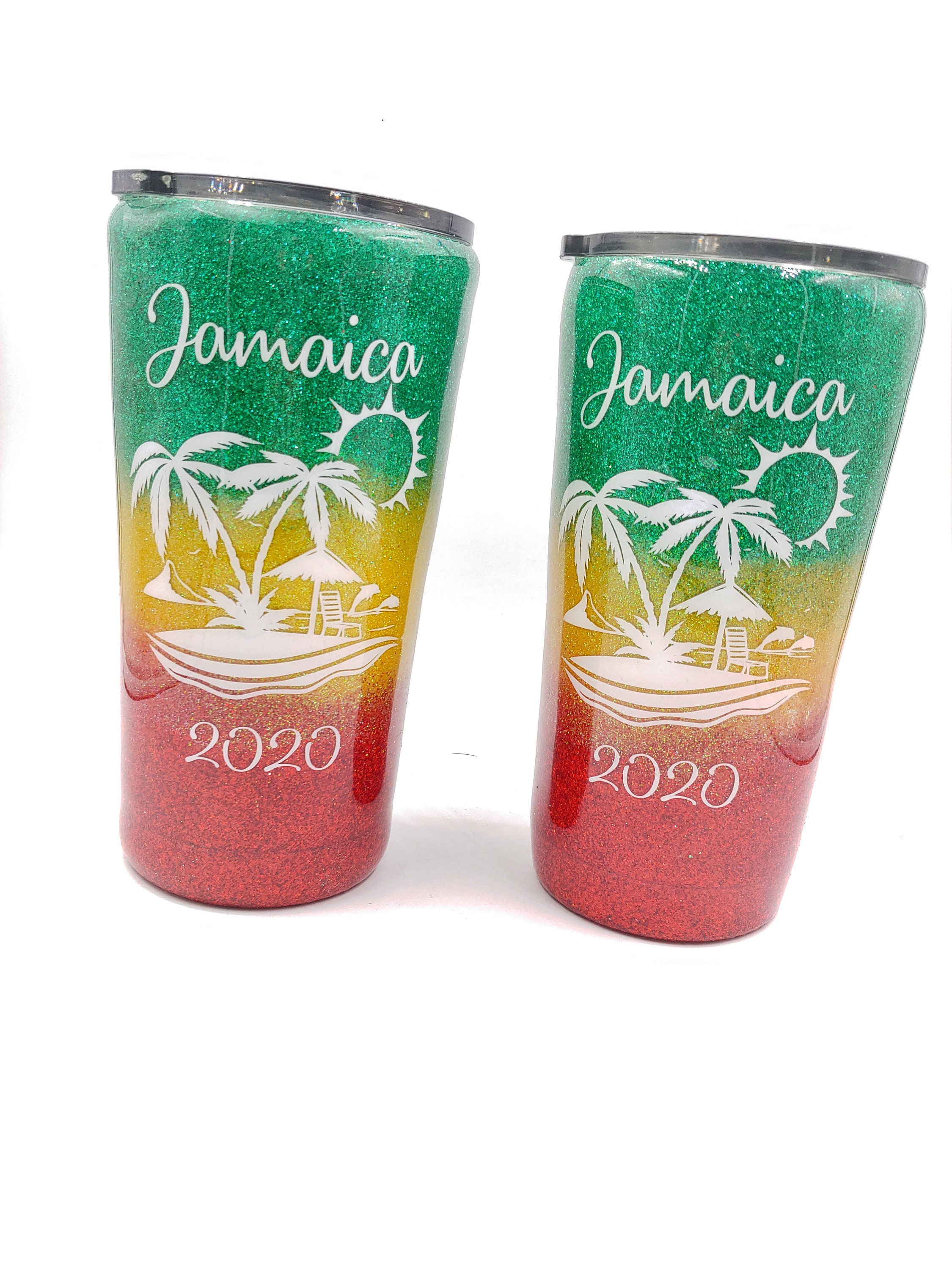 Custom Tumblers With Straw Jamaica Etsy