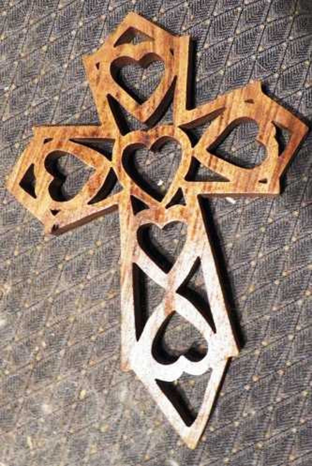 Heart Cross - Etsy