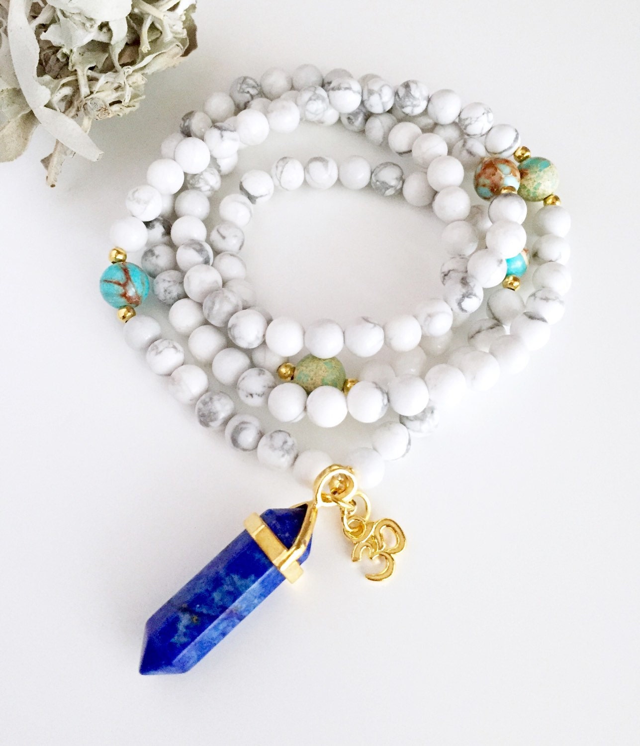108 Mala, Mala Necklace, Mala Beads 