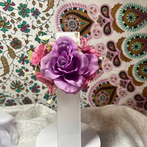 Unique Colorful And Fabulous Flower Hairclip FREE SHIPPING