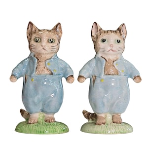 Choice of Tom Kitten Beatrix Potter Figurines, Royal Doulton or Royal Albert
