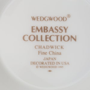 Vintage Wedgwood China Platter, Wedgwood Chadwick China Platter, Wedgwood Embassy Collection, Wedding Gift Ideas, Wedding China, 14 Platter image 5