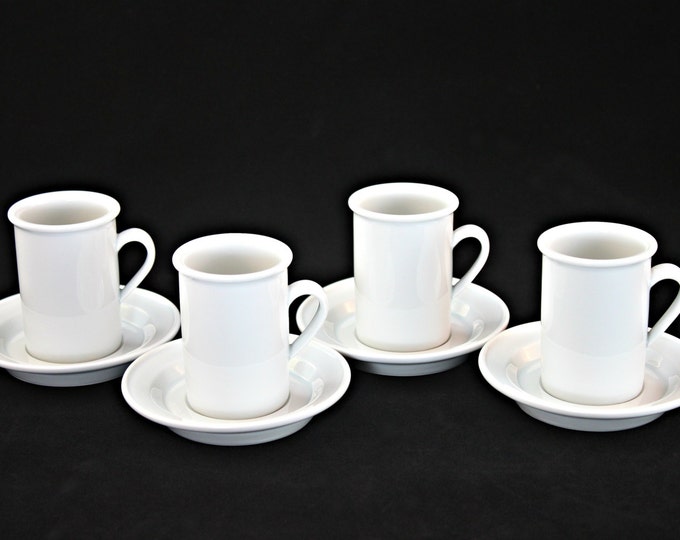 Cup and Saucer Cups and Saucers Cup and Saucer Set Espresso Etsy