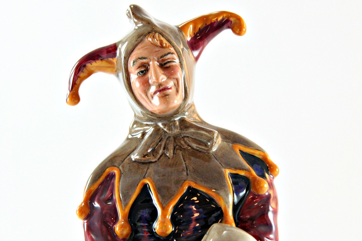Royal Doulton The Jester HN 2016 The Jester Figurine The Etsy