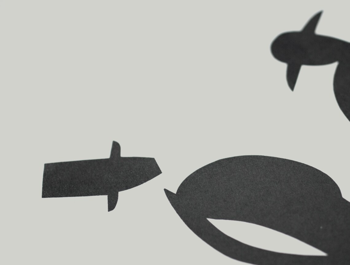 Ghosting Screen Print Etsy