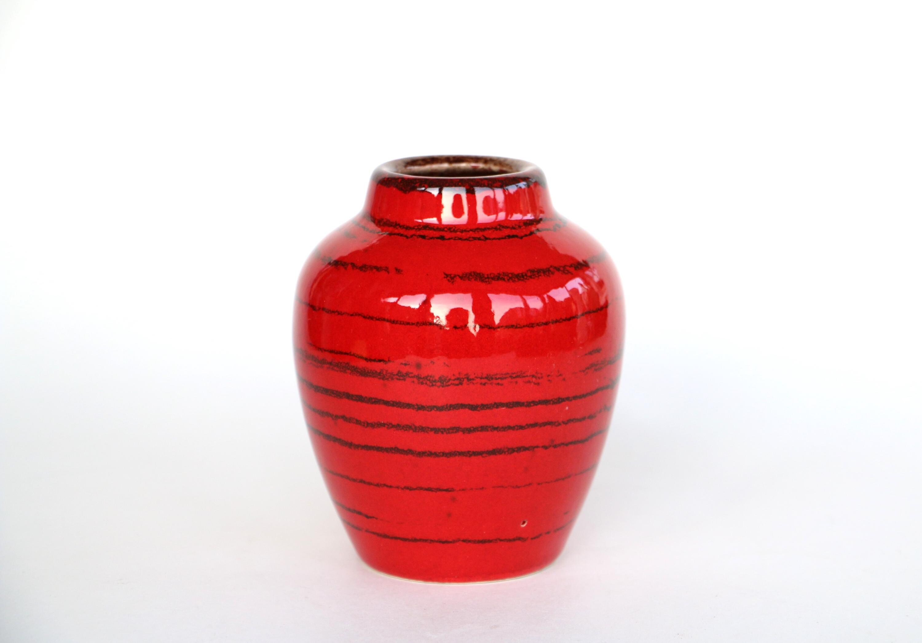 Scheurich / 550 / 10 / Lora | Vase's Base - Fat Lava and