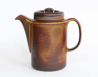 Cafetera Arabia Ruska: cerámica finlandesa vintage de mediados de siglo