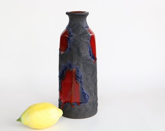 Marei Fat Lava 花瓶 西ドイツ陶器 FAT LAVA 2407 ヴィンテージ ミッド