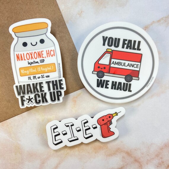 EMS Sticker Pack Emergency Medical Services First Responder - Etsy