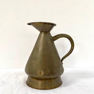 Vintage Brass Pitcher