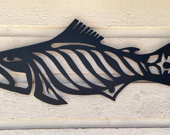 King Salmon Metal Wall Art