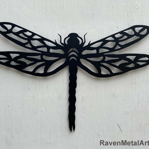 Metal Dragonfly Wall Art