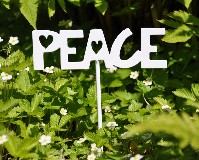 Peace Garden Stake image 1
