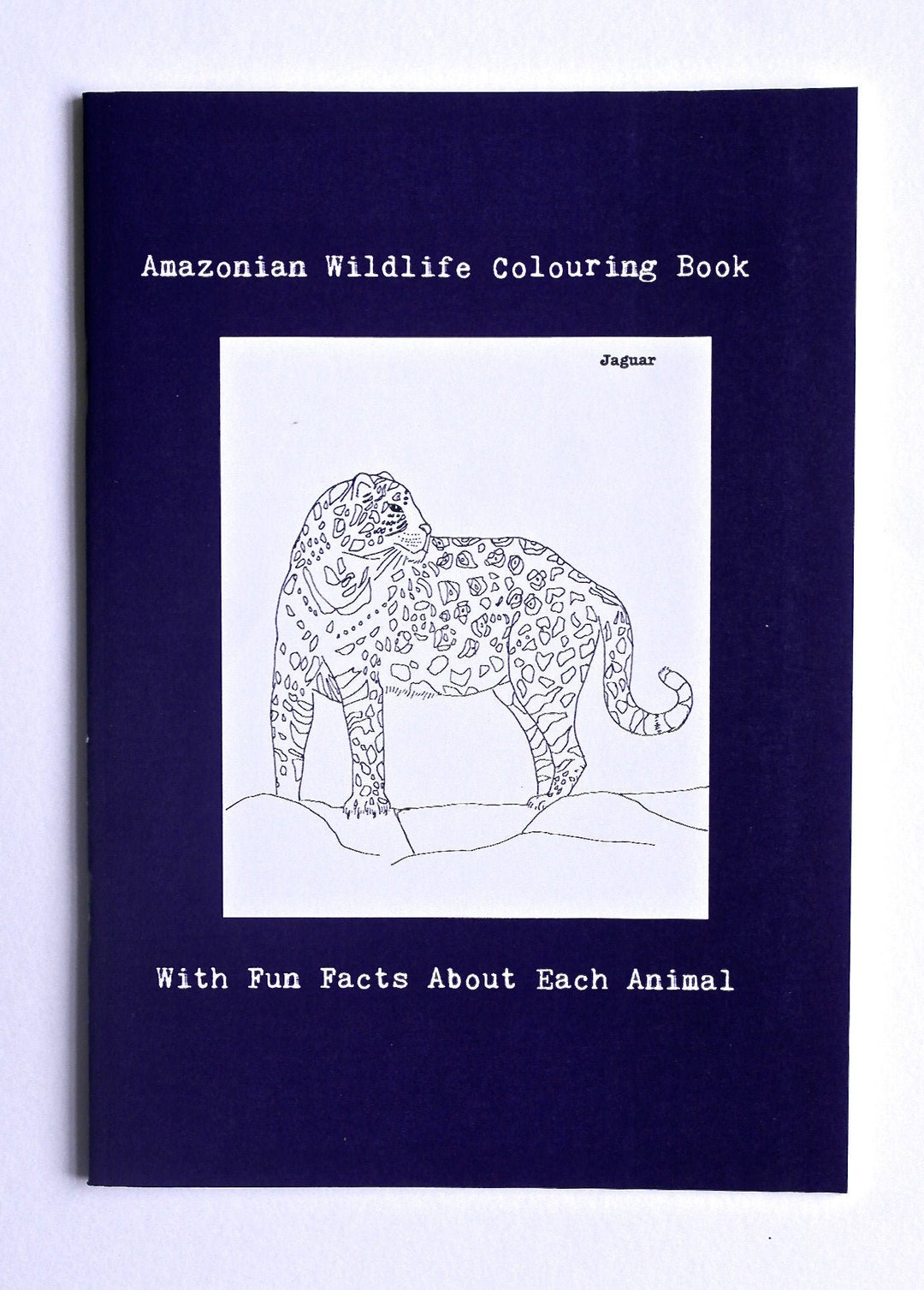 Jungle Animals Colouring Book Colouring Book Amazonian - Etsy