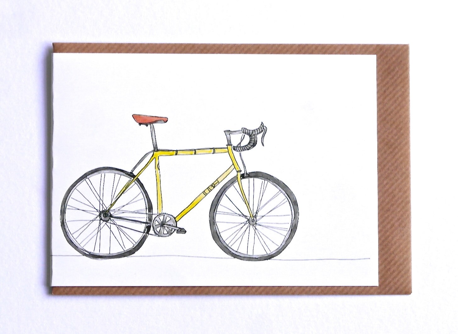 yellow fixie bike