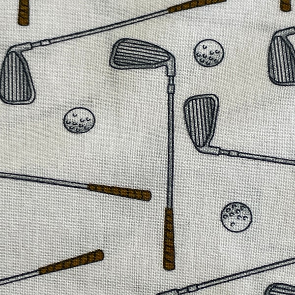 Golf Clubs and Balls - Standard Pillow Case