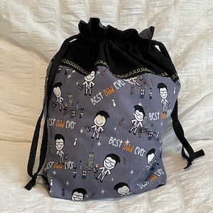 Sac cadeau fête des pères |  Sac fête des pères |  Sac de rangement pour la fête des pères |   Sac cadeau réutilisable |  Sac à cordon doublé |  Meilleur cadeau pour papa