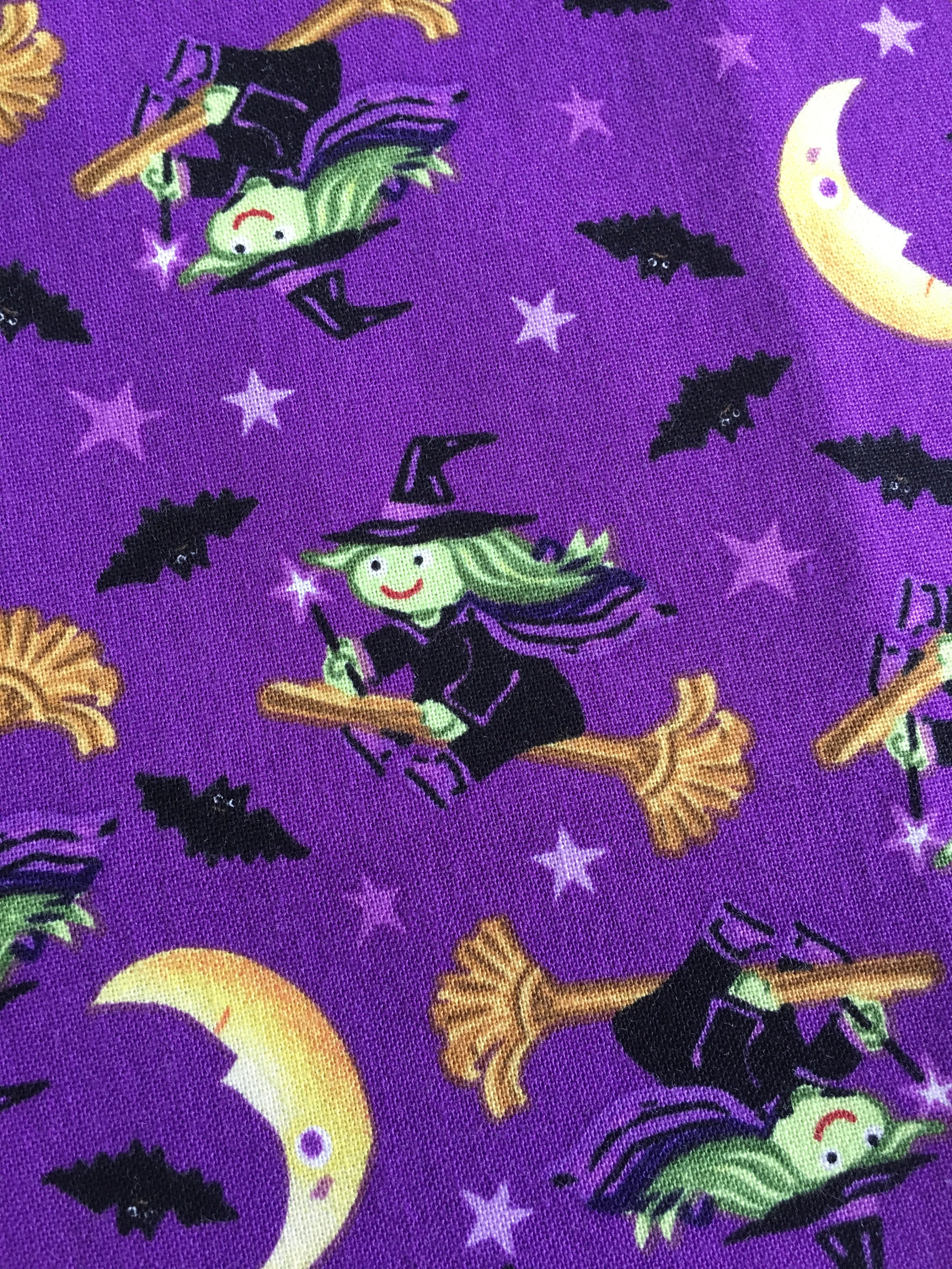 Witches, Bats, Stars and Moons Halloween - Standard Pillow Case