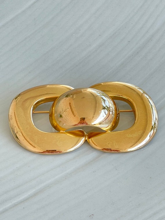 Beautiful Grosse Germany 1971 Gold Brooch - Etsy