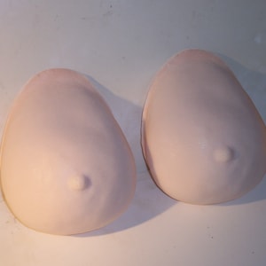 XL Foam Breast Forms: Falsies, Crossplay, Prosthetic DD/DDD/E Cup