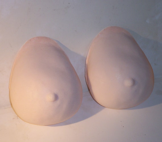 Vollence One Pair A Cup Silicone Breast Forms Fake Boobs Bra Pad