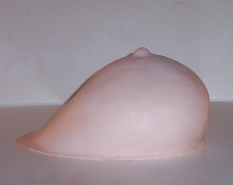 Size L Foam Breast Forms Pair large C/D Cup Prosthetic Fake Boobs Falsies  Mtf 